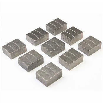 Segment diamant pour la coupe de bloc de granit