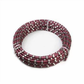 Fil de diamant pour le profilage de granit